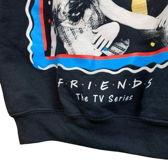 Friends TV Television Series Official Photo Frame Sweatshirt Full Cast Small - Picture 4 of 6